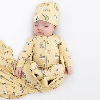 Bellabu Bear Convertible Footies for Baby Boys & Baby Girls, Family Matching Pajamas, Rayon from Bamboo