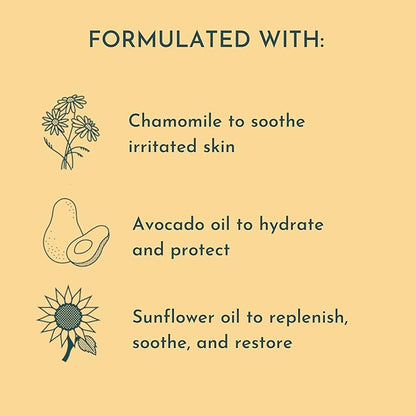 HoneyB Soothing Baby Oil with Almond & Coconut Oils for Increased Hydration - Clean and Plant-Based Baby Coconut Oil for Newborn, Baby Massage Oil, Coconut Baby Oil, 4oz