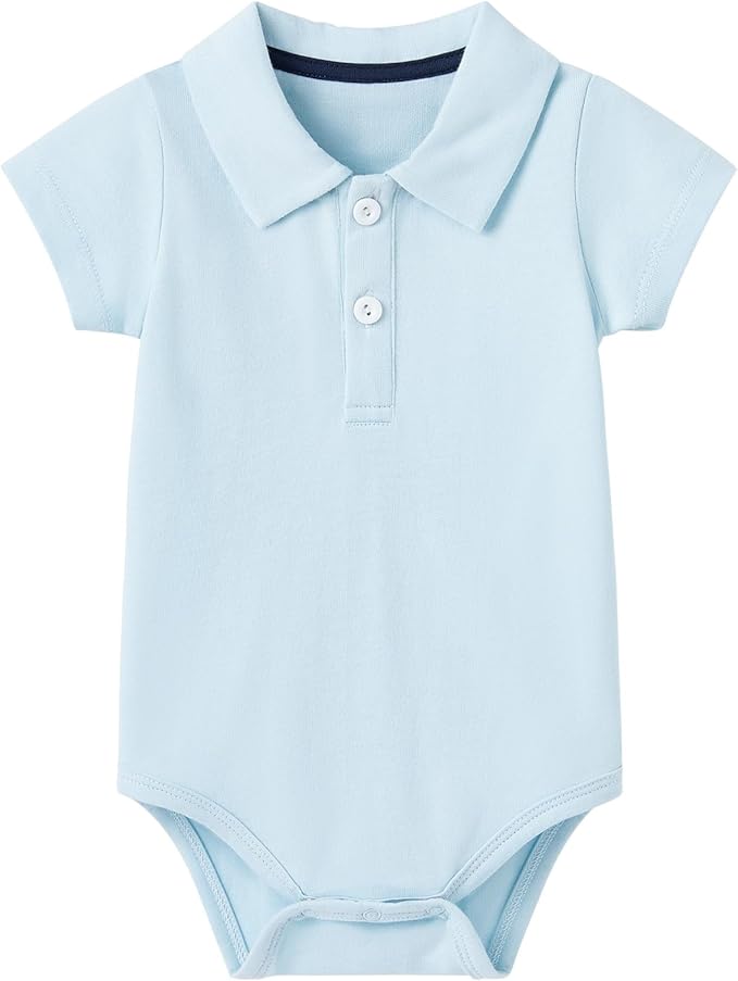 pureborn Baby Boys Girls Bodysuit Super Soft Cotton Romper 0-24 Months