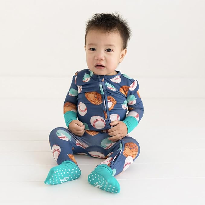 Posh Peanut Convertible Baby Sleepers - Girls Footless Baby Pajamas with 2 Way Zipper for Easy Diaper Changes