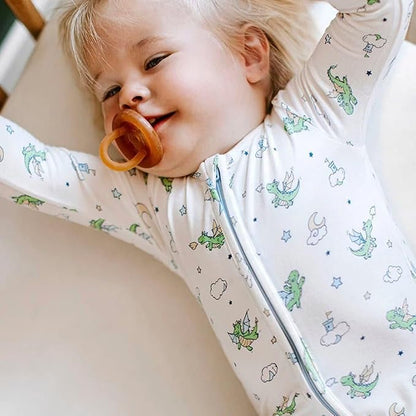 Bellabu Bear Convertible Footies for Baby Boys & Baby Girls, Family Matching Pajamas, Rayon from Bamboo