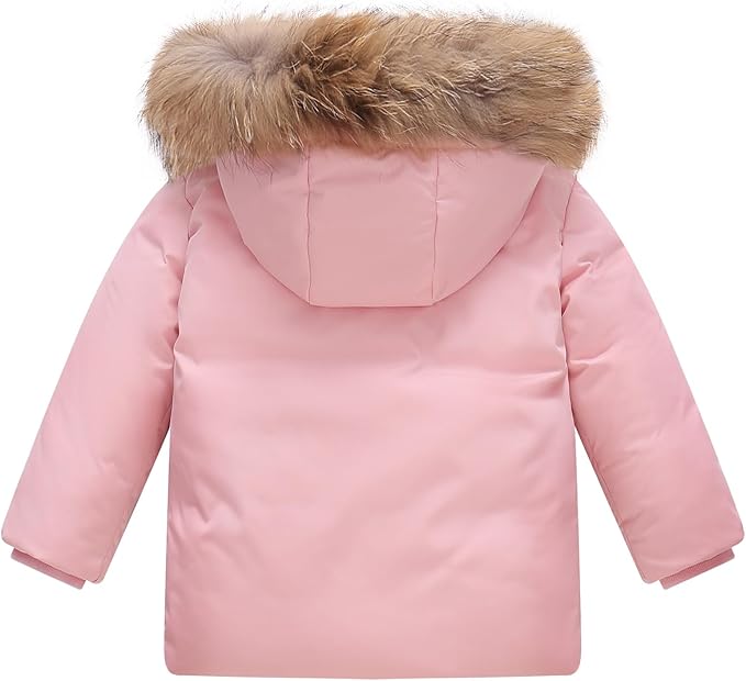 Toddler Winter Coat Baby Puffer Jacket Girl Hoodie Boy Snow Outerwear Clothes 5T