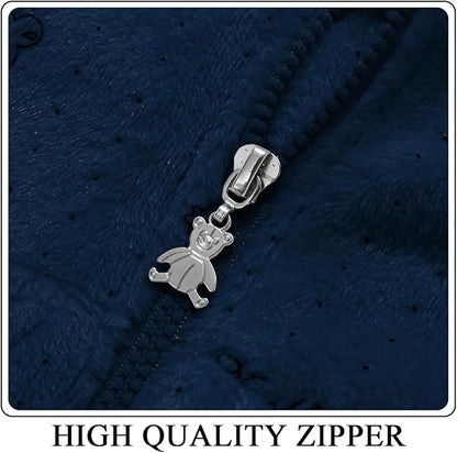 Toddler Fleece Jacket Baby Winter Coat Newborn Girl Hoodie Infant Boy Clothes 3T