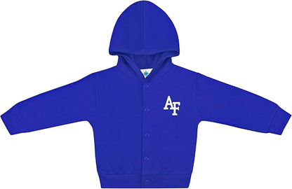 Creative Knitwear College Baby Snap Hooded Jacket - Team Logo, Multiple Colors, for Boys & Girls, (0-24 Months)