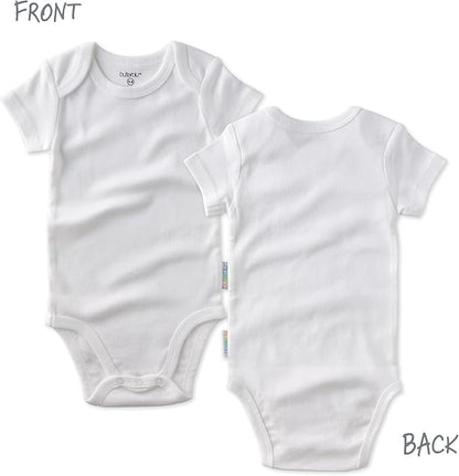 unisex-baby Avery 10-pack Short Sleeve Bodysuits 100% Organic Cotton for Baby Boys & Girls
