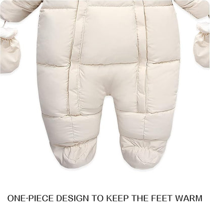 Baby Girl Winter Snowsuit Toddler Jacket Clothes For Boy Infant Jumpsuit Hoodied