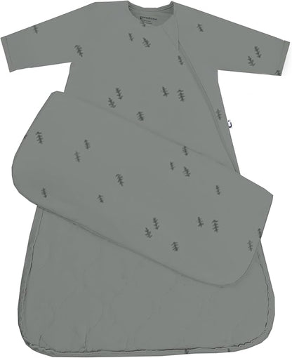 GUNAMUNA Unisex Long-Sleeve Sleep Sack, Wearable Sleep Bag for Toddlers and Babies, Soft Rayon, 2.6 TOG