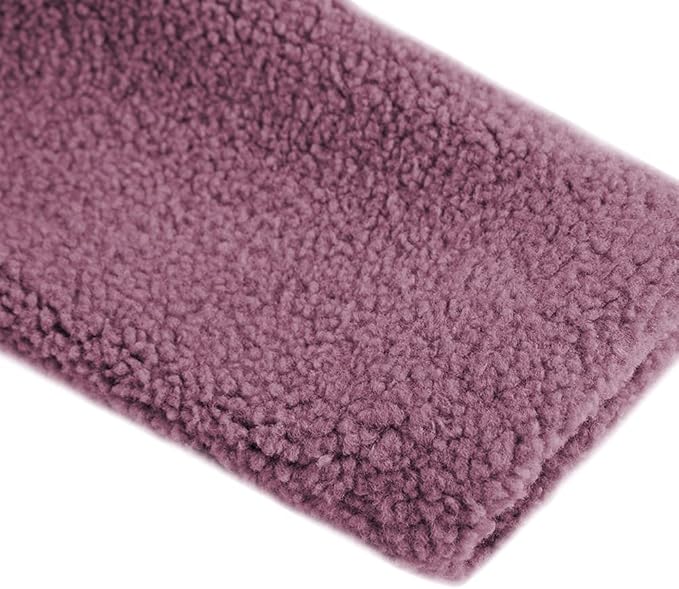 rrhss Baby Girls Faux Fur Teddy Long Coat Toddler Kids Winter Fleece Jacket Warm Outwear Clothes