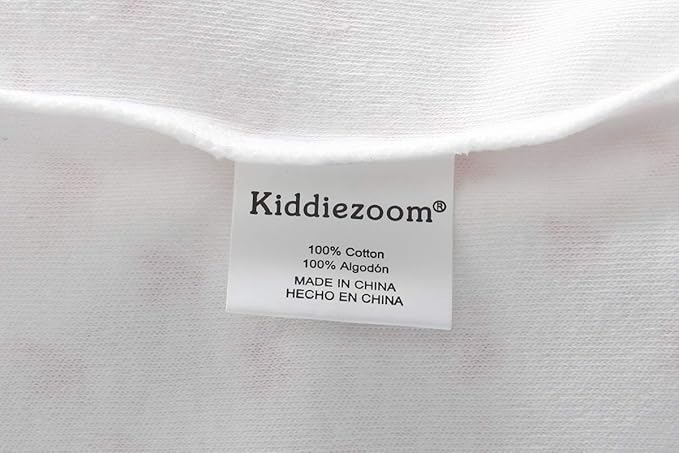 Kiddiezoom Baby Bodysuit Newborn Short Sleeve baby One-Piece Cotton 5-Pack baby clothes