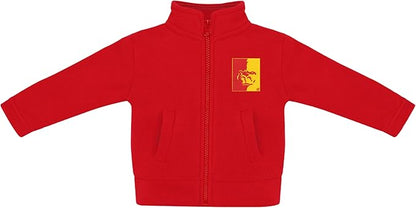 Creative Knitwear College Baby Polar Fleece Jacket-Team Logo, Multiple Colors, for Boys & Girls (12 Mos-8 Yrs)