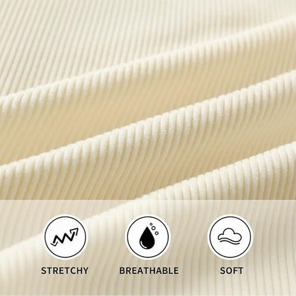 Newborn Baby Girl Cute Bear Ruffle Long Sleeve Jumpsuit Ribbed Bodysuit One-Piece Button Romper with Headband 0-18M