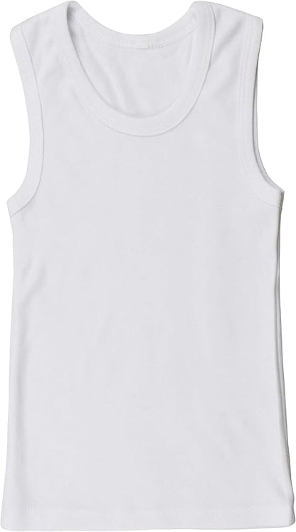 ToBeInStyle Boy's Pack of 4 Tank Tops