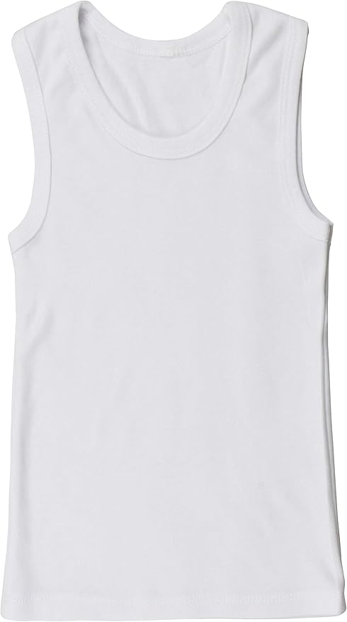 ToBeInStyle Boy's Pack of 4 Tank Tops