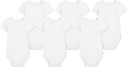 HUGGIES unisex-baby 6-pack Basic Bodysuit