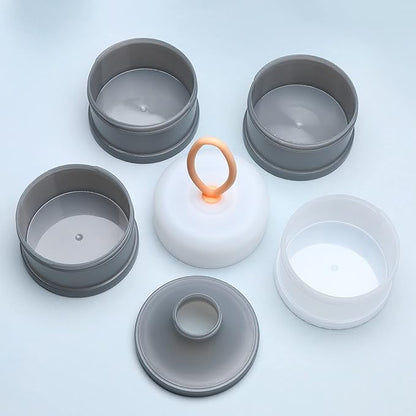 Accmor Baby Formula Dispenser On The Go, Stackable Formula Dispenser Formula Container to Go, Non-Spill Portable Milk Powder Kids Snack Storage Container, BPA Free