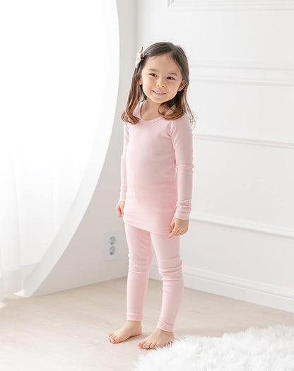 AVAUMA Baby Boys Girls Pajama Set Kids Toddler Snug fit Basic Cotton Sleepwear pjs for Daily