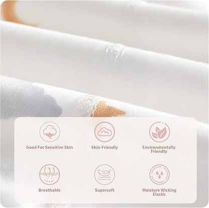 100% Organic Cotton Soft 3-24 Months 2-Piece Unisex Footless Newborn Baby Sleepers Pajamas Romper Boys Girls