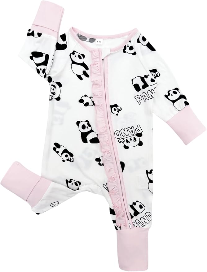 Bow Dream Baby Bamboo Rayon Romper Girl Footless Viscose Newborn Infant Footie Mitten Cuffs Toddler Boy Clothes
