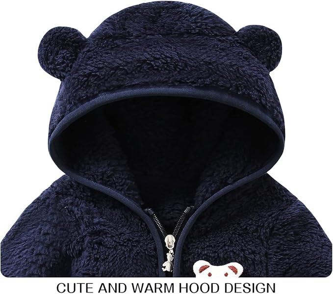 Baby Boy Fleece Jacket Girl Winer Clothes Coat Toddler Boy'S Clothing Sweater