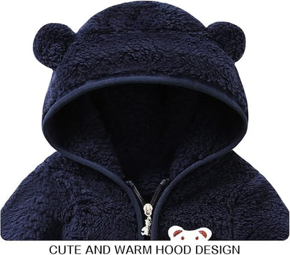 Baby Boy Fleece Jacket Girl Winer Clothes Coat Toddler Boy'S Clothing Sweater