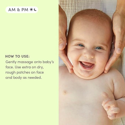 Evereden Nourishing Baby Face Cream 1.7 oz. | Non-Toxic and Fragrance-Free Face Lotion | Rich, Non-Greasy Baby Moisturizing Cream | Face Moisturizer with Clean Ingredients