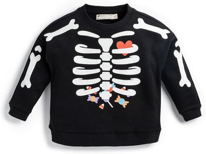 monica + andy Sporty Sweatsuit, 100% Organic Cotton Clothes for Boys & Girls, Outfit Sizes For Kids, Toddler & Infant