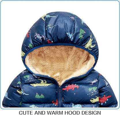 Toddler Winter Coat Baby Boy Fleece Jacket Kid Infant Girl Sweater Clothes 1-6T