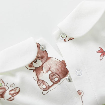 pureborn Baby Girls Boys Bodysuit Super Soft Cotton Romper 0-24 Months