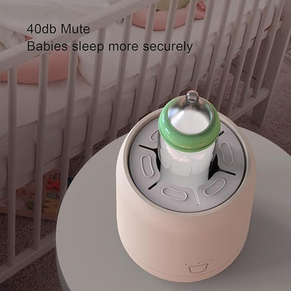 Baby Bottle Shaker, Quiet Infant Bottle Mixer with 3 Modes, Electric Automatic Infant Milk Bottle Shaker for Outdoor Indoor Travel