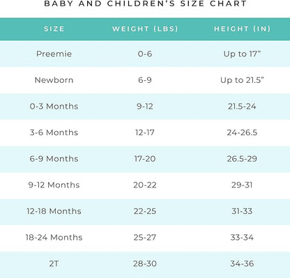 Posh Peanut Convertible Baby Sleepers - Girls Footless Baby Pajamas with 2 Way Zipper for Easy Diaper Changes