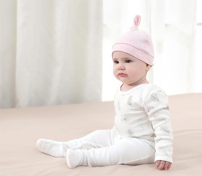 Owlivia Organic Baby Pant Legging Jogger for Infant, Boys Girls Toddler