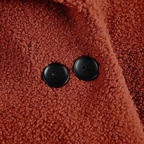 rrhss Baby Girls Faux Fur Teddy Long Coat Toddler Kids Winter Fleece Jacket Warm Outwear Clothes