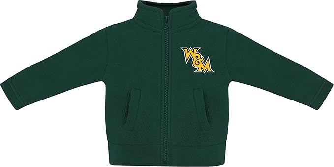 Creative Knitwear College Baby Polar Fleece Jacket-Team Logo, Multiple Colors, for Boys & Girls (12 Mos-8 Yrs)