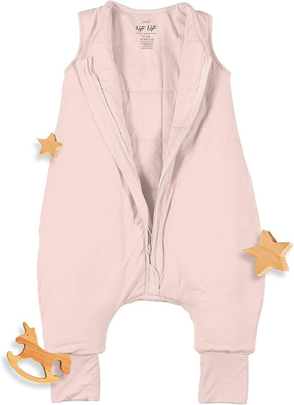 Nyte Nyte Baby - Sleeveless Soft Baby & Toddler Sleeping Sack, Breathable with Adjustable Feet Cuffs & Anti-Slip Grip