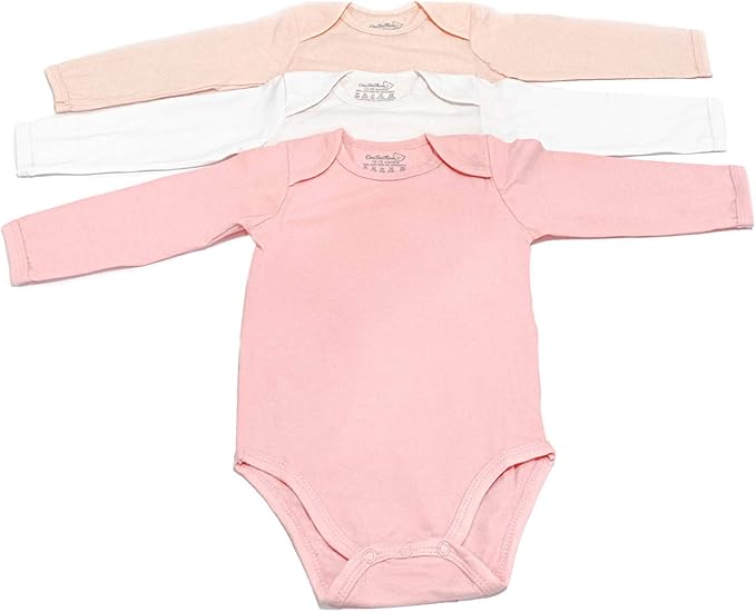 123 Bear Baby Cotton Spandex Long-Sleeve bodysuits unisex boy girl