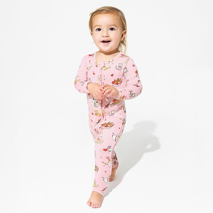 Bellabu Bear Convertible Footies for Baby Boys & Baby Girls, Family Matching Pajamas, Rayon from Bamboo