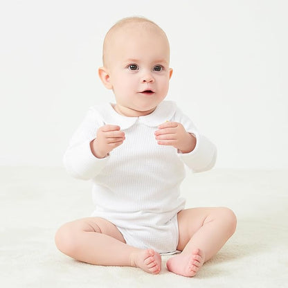 pureborn Baby Boys Girls Bodysuit Super Soft Cotton Romper 0-24 Months