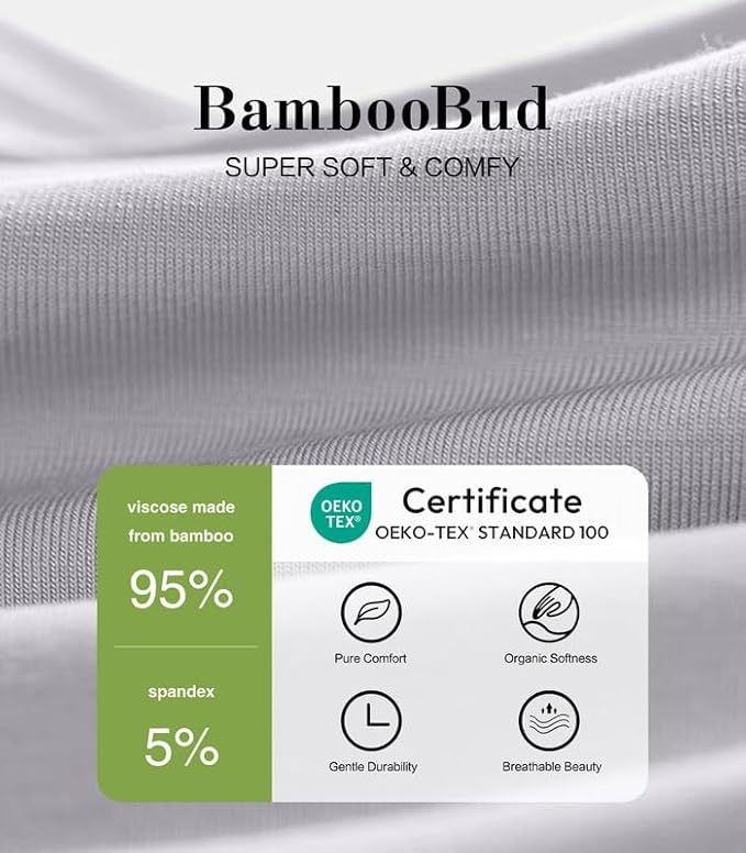 Baby Footie Romper Pajamas Unisex Newborn Infant Pjs Soft Rompers Viscose from Bamboo Sleepwear