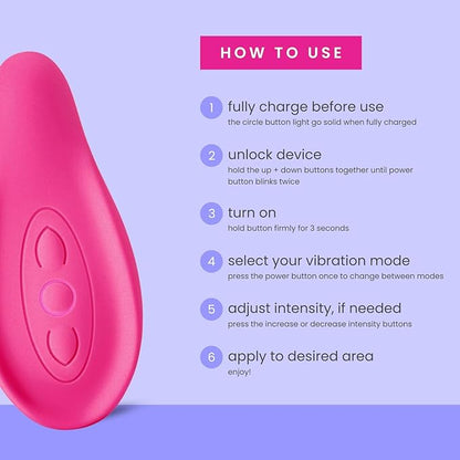 Lactation Massager - Patented Breastfeeding Relief, Boost Milk Flow & Ease Discomfort from Clogged Ducts, Engorgement, Mastisis - Postpartum Essentials for Nursing Moms - HSA/FSA Medical Device