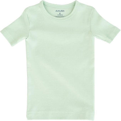 AVAUMA Baby Boys Girls Pajama Set Kids Toddler Snug fit Basic Cotton Sleepwear pjs for Daily