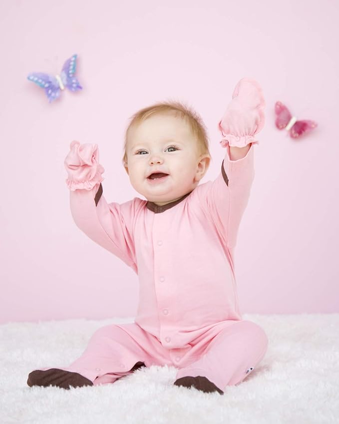 Babysoy baby-girls Baby Footie