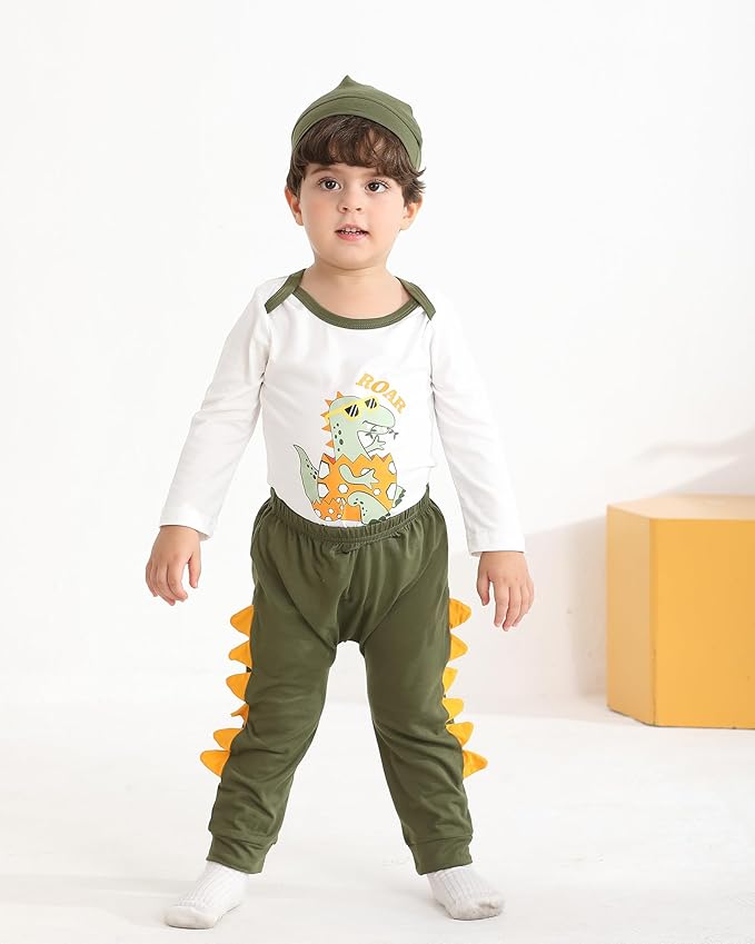 Baby Boy Swimsuit UPF 50+ Sun Protection Rash Guard Swimwear Zipper One Piece Toddler Boy Bathing Suit With Hat