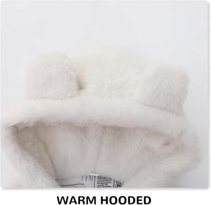 Baby Jacket Toddler Winter Coats Newborn Infant Puffer Fleece Snow Clothes 0-5T