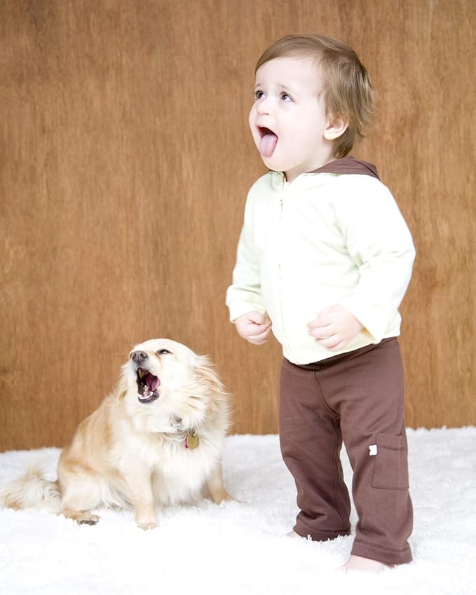 Babysoy Baby & Tot Unisex Reversible Zipper Hoodie Jacket