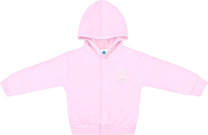 Creative Knitwear College Baby Snap Hooded Jacket - Team Logo, Multiple Colors, for Boys & Girls, (0-24 Months)