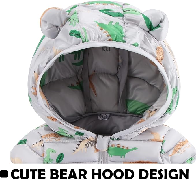 Newborn baby boy girl jacket winter clothes sweater outfit toddler puffer coat