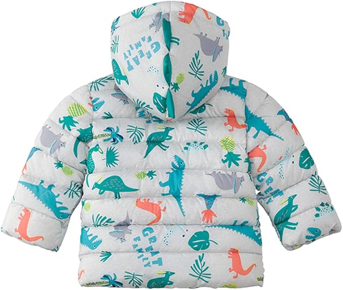 Rokka&Rolla Baby Boys' Water-Resistant Fleece Lined Puffer Jacket Winter Coat for Newborn Infant Toddler