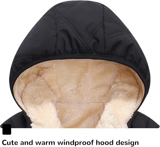 Baby girls winter coats toddler outerwear snow jackets infant boys warm clothes
