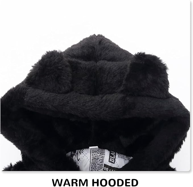 Baby Jacket Toddler Winter Coats Newborn Infant Puffer Fleece Snow Clothes 0-5T