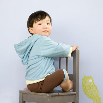 Babysoy Baby & Tot Unisex Reversible Zipper Hoodie Jacket